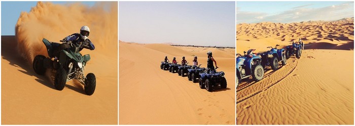 Merzouga Marocco, Quad