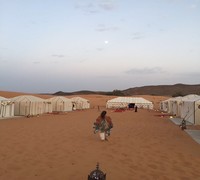 desert Camp in Merzouga morocco