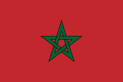 Bandiera della storia del Marocco